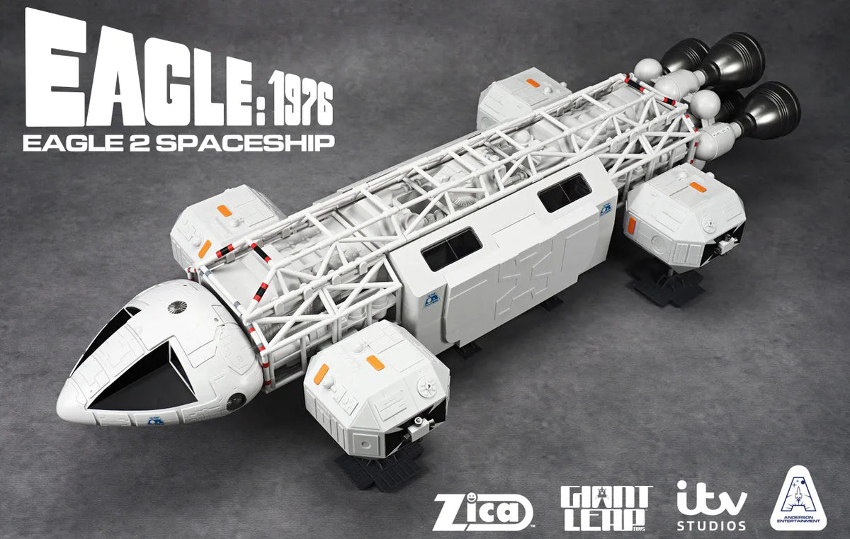 ZICA TOYS - SPACE 1999 SPACE 1999 EAGLE 1976 RETRO STANDARD PLAYSET NEW EDITION REPLICA 91 cm
