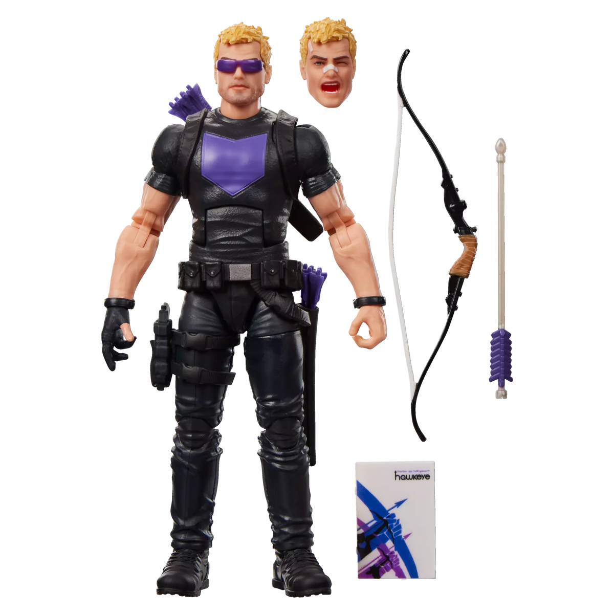 MARVEL LEGENDS MINI COMICS HAWKEYE ACTION FIGURE