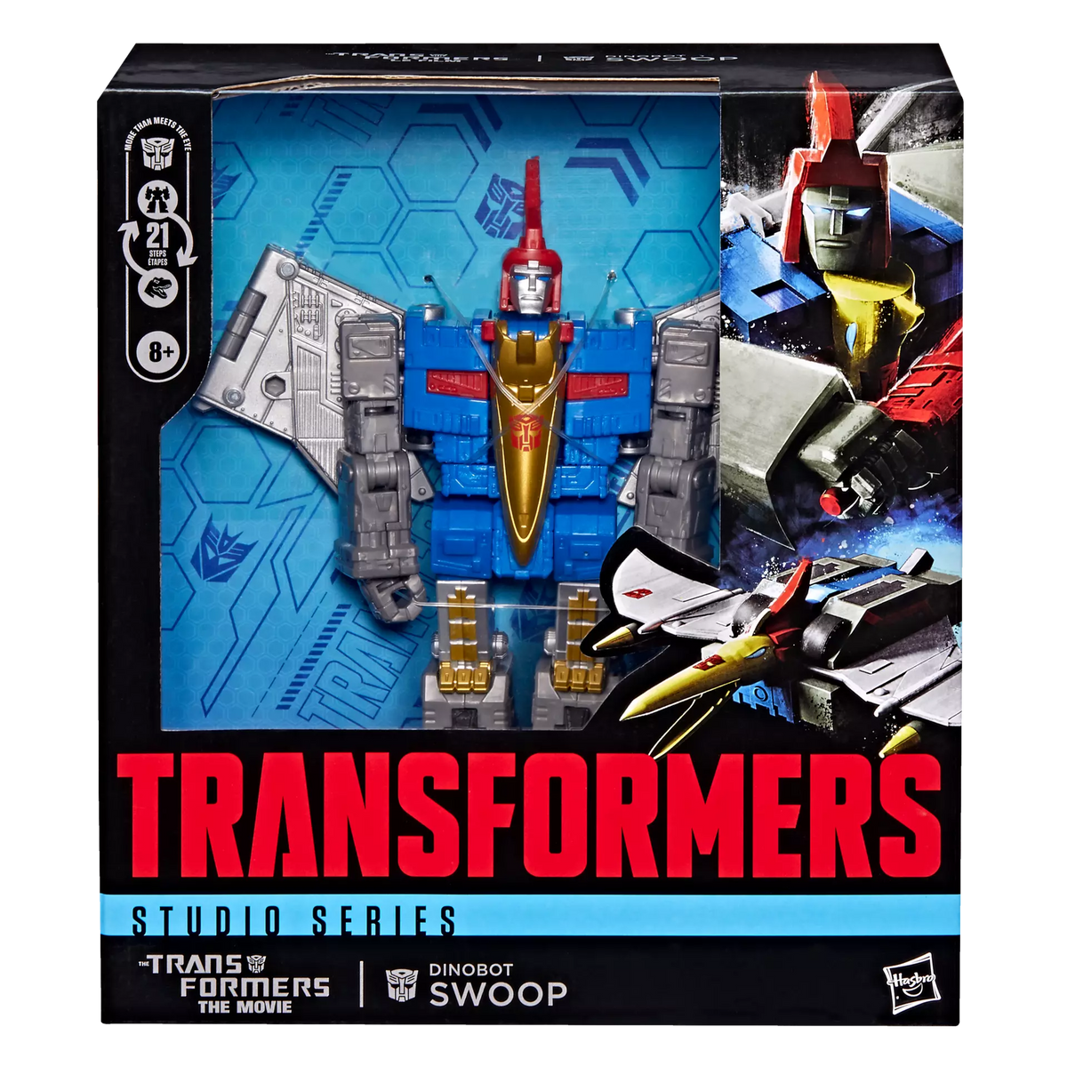 TRANSFORMERS STUDIO SERIES TRANSFORMERS THE MOVIE DINOBOT SWOOP ACTION FIGURE