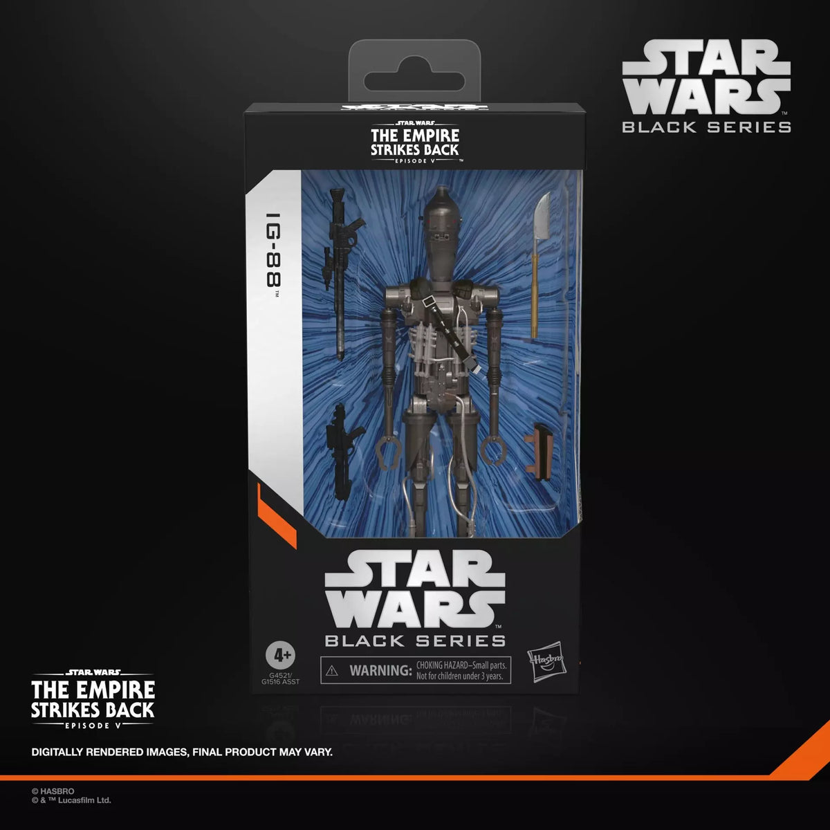 STAR WARS BLACK SERIES THE EMIRE STRIKES BACK IG-88 ACTION FIGURE