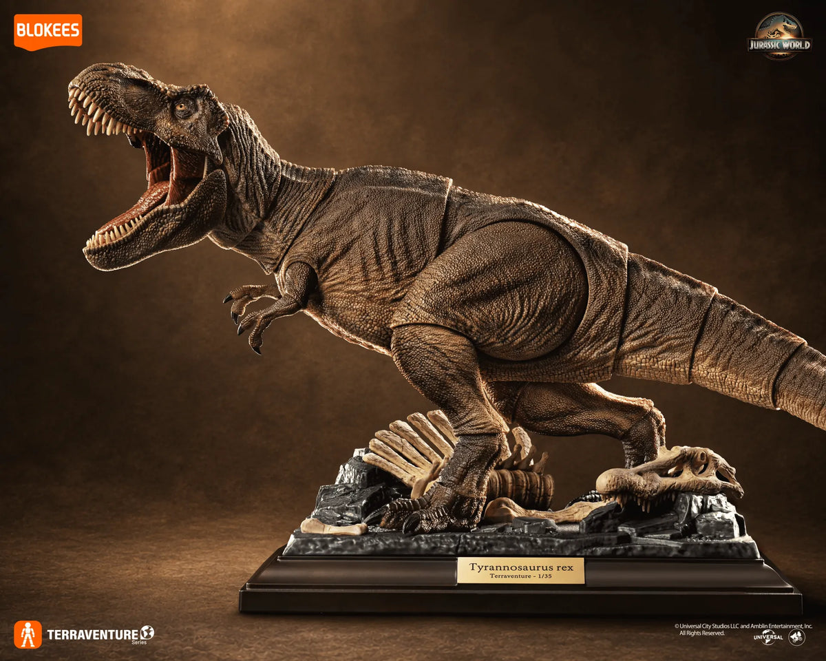 JURASSIC WORLD TERRAVENTURE TL01 TYRANNOSAURUS REX PLAYSET EXPANSION PACK MODEL KIT