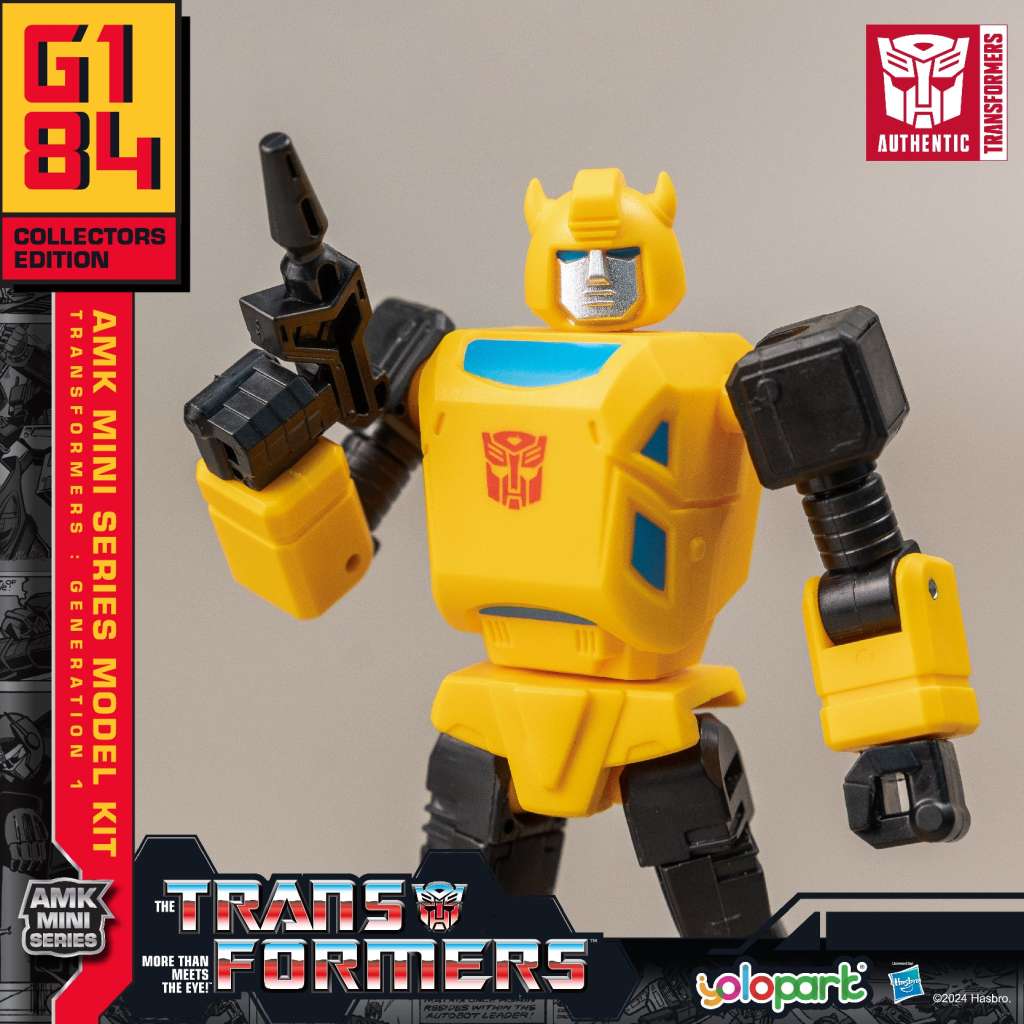 TRANFORMERS GENRAT ONE BUMBLEBEE MINI MK MODEL KIT YOLOPARK