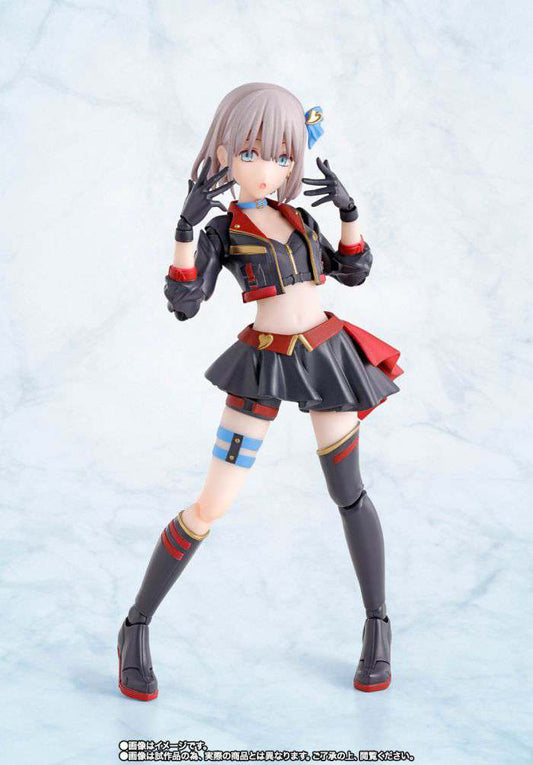 THE IDOLMASTER S.H. FIGUARTS ACTION FIGURE ASAHI SERIZAWA 14 CM BANDAI