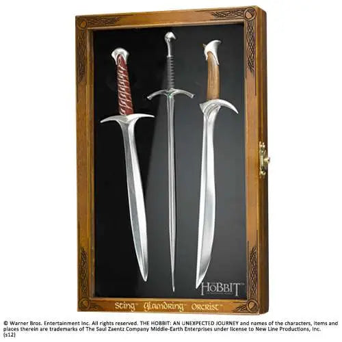 NOBLE COLLECTIONS HOBBIT LETTER OPENER SET REPLICA