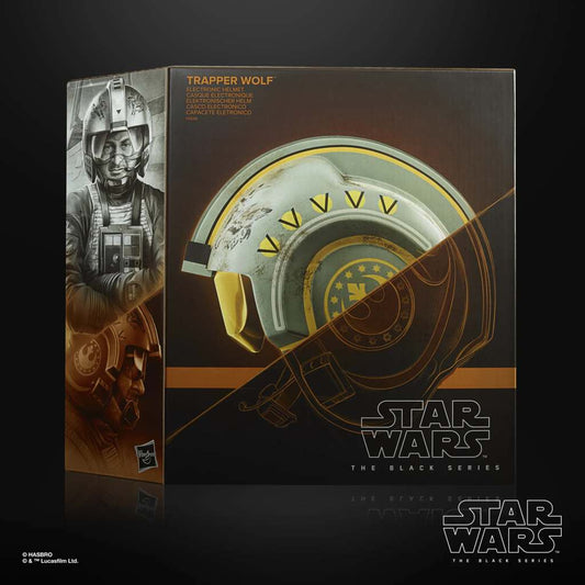 STAR WARS: THE MANDALORIAN BLACK SERIES ELECTRONIC CASCO 2023 TRAPPER WOLF HASBRO