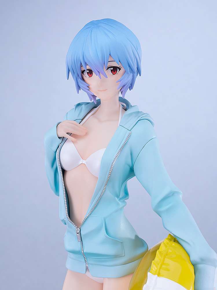 REB EVANG REI AYANAMI PUP L BEACH QUEENS STATUA GOODSMILE FR