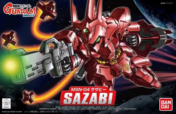 BANDAI BB SAZABI #382 MODEL KIT