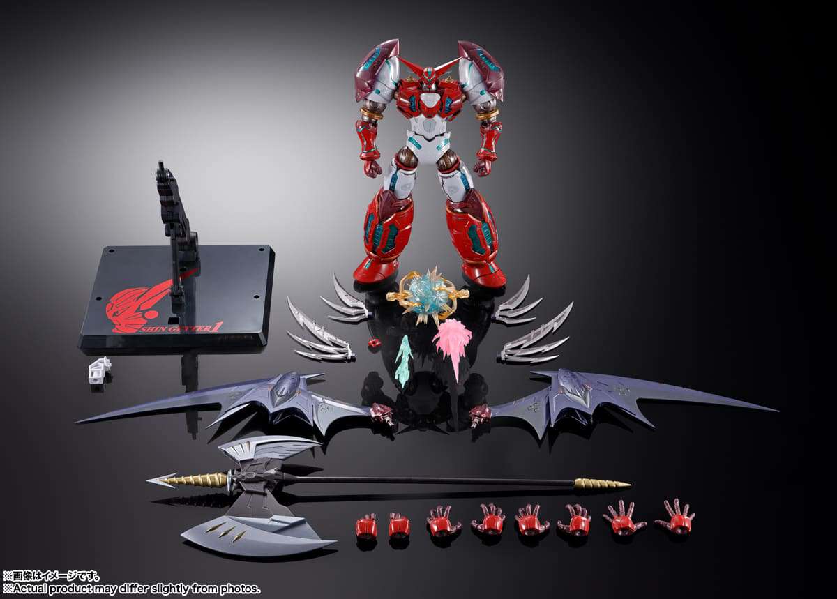 BANDAI METAL BUILD DRAGONSCALE SHIN GETTER 1 ACTION FIGURE 22 cm