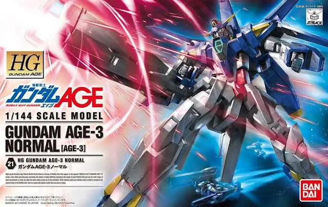 BANDAI - GUNDAM HG AGE-3 NORMAL 1/144 MODEL KIT