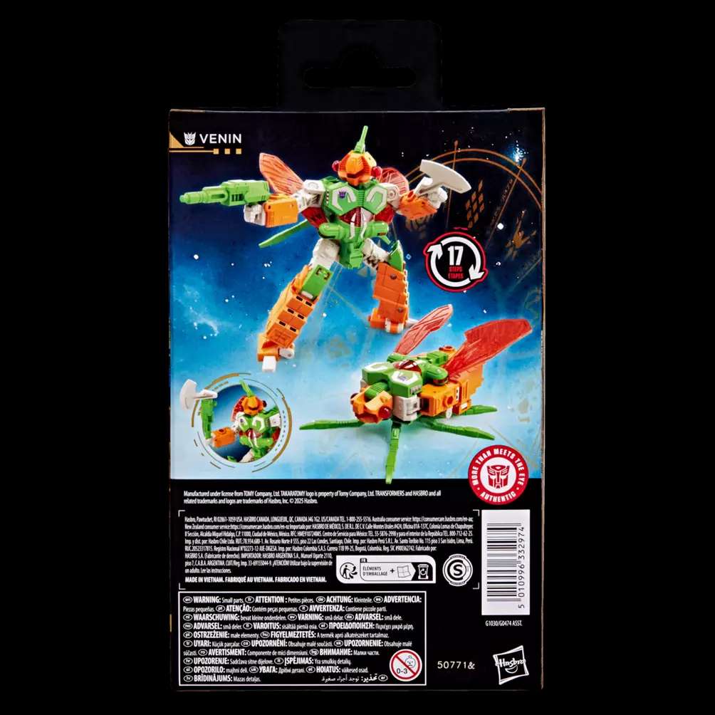 HASBRO PRIME - TRANSFORMERS GENERATION AGE S VENIN ACTION FIGURE