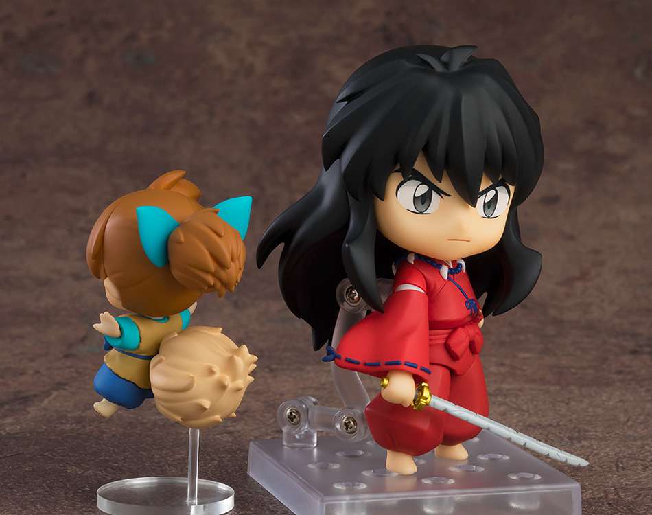 INUYASHA NENDOROID ACTION FIGURA INUYASHA: NEW MOON VER. & SHIPPO 10 CM GOOD SMILE COMPANY