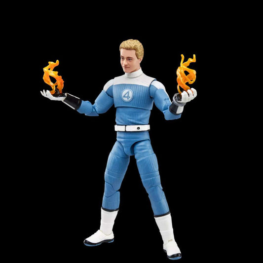 THE FANTASTIC FOUR: FIRST STEPS MARVEL LEGENDS ACTION FIGURA JOHNNY STORM 15 CM HASBRO