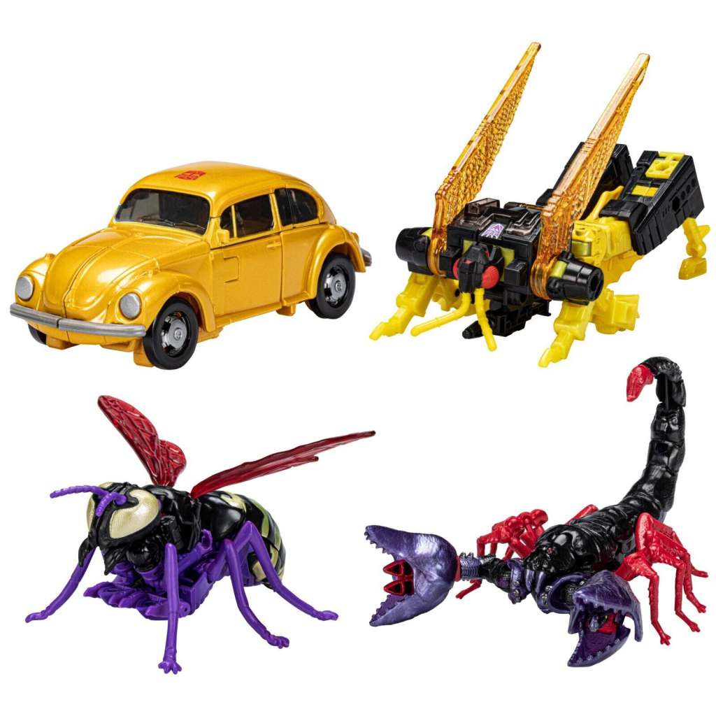 HASBRO - TRANSFORMERS CREATURES COLLIDE 4-PACK AF ACTION FIGURE