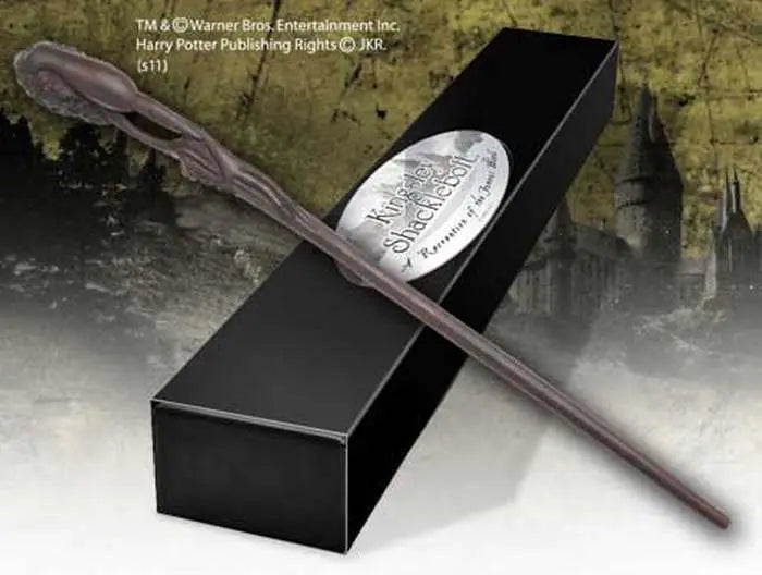 NOBLE COLLECTIONS HP WAND -KINSLEY SHAKLEBOLT- 8286 REPLICA