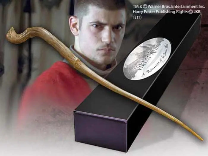 NOBLE COLLECTIONS - UNIVERSAL MONSTERS HP WAND -VIKTOR KRUM- 8282 REPLICA