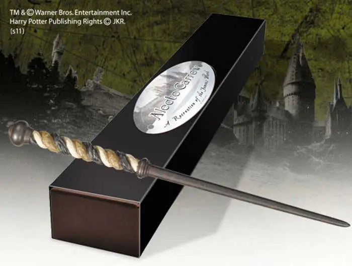 NOBLE COLLECTIONS HP WAND -ALECTO CARROW- 8280 REPLICA