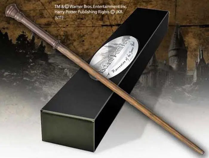 NOBLE COLLECTIONS HP WAND -MADAME POMEFREY- 8278 REPLICA