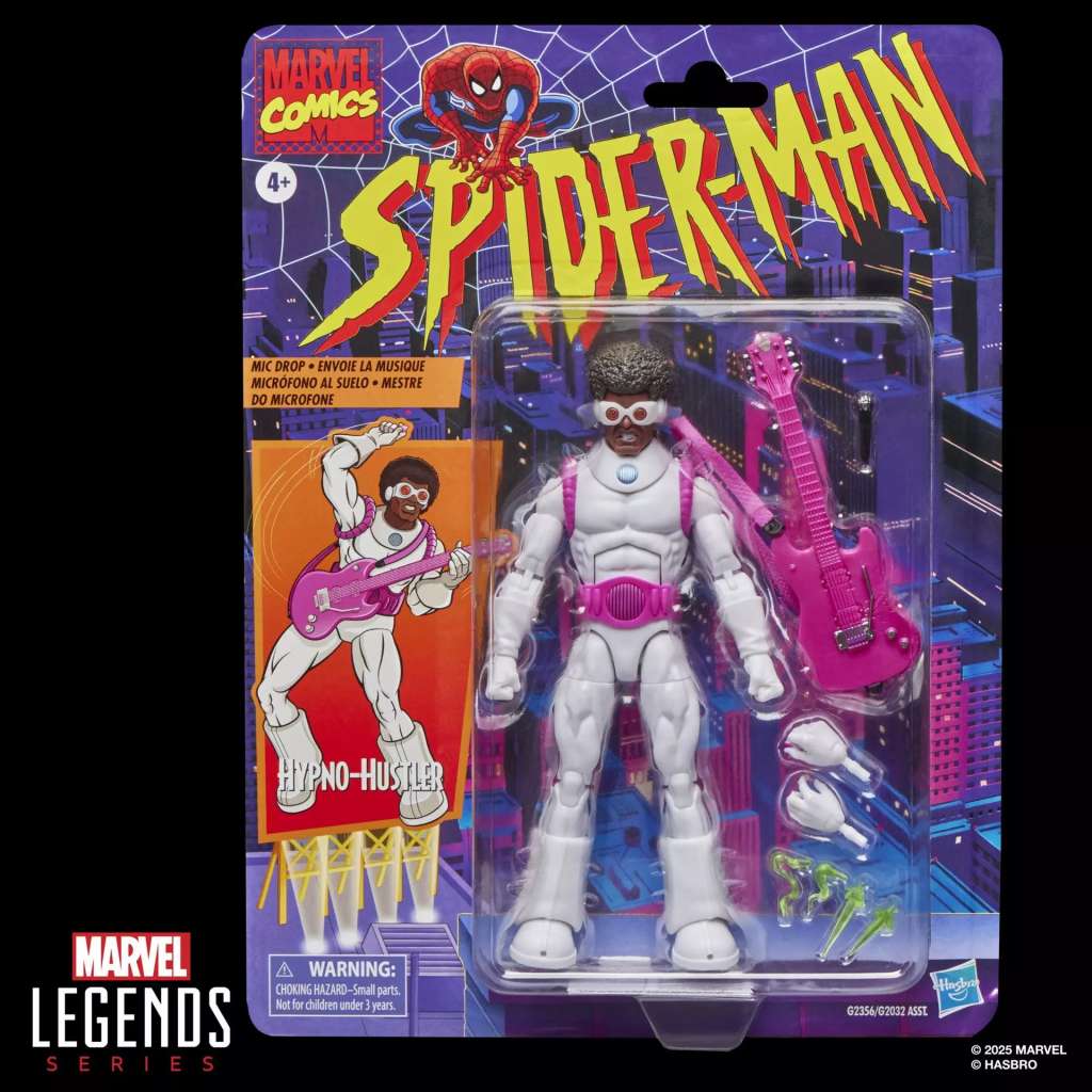 HASBRO SPIDER-MAN - MARVEL LEGENDS VINTAGE HYPNO-HUSTLER ACTION FIGURE