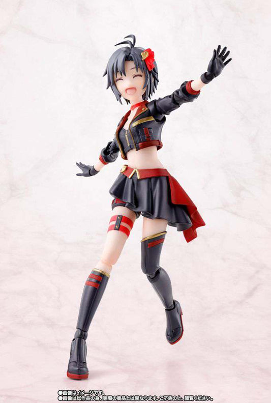THE IDOLMASTER S.H. FIGUARTS ACTION FIGURE MAKOTO KIKUCHI 14 CM BANDAI