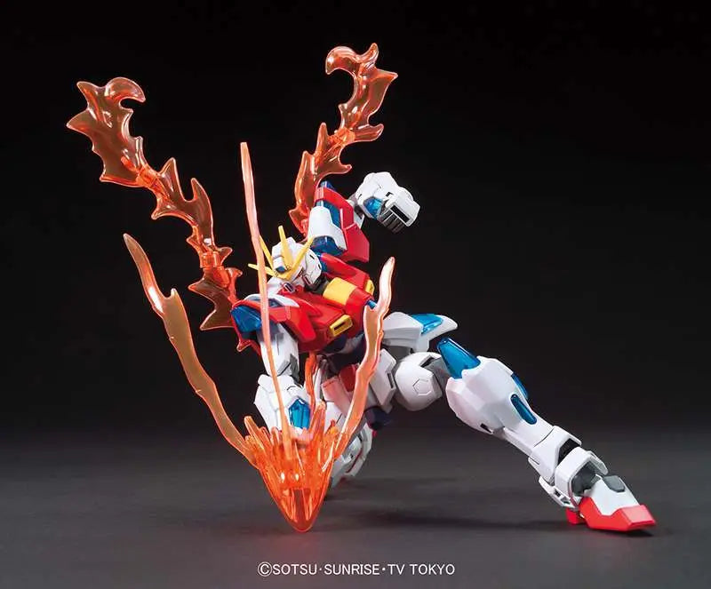 BANDAI - GUNDAM HG BF BURNING TRY 1/144 MODEL KIT 13 cm