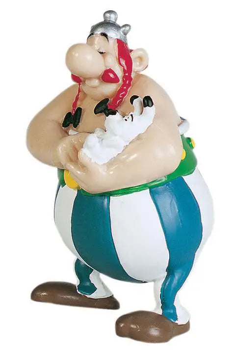 PLASTOY - ASTERIX E OBELIX ASTERIX OBELIX DOGMATIX FIGURA