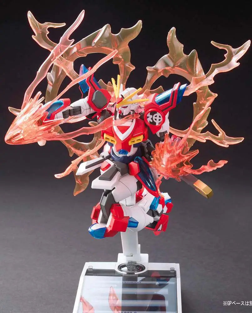 BANDAI - GUNDAM HG BF BURNING KAMIKI 1/144 MODEL KIT 13 cm