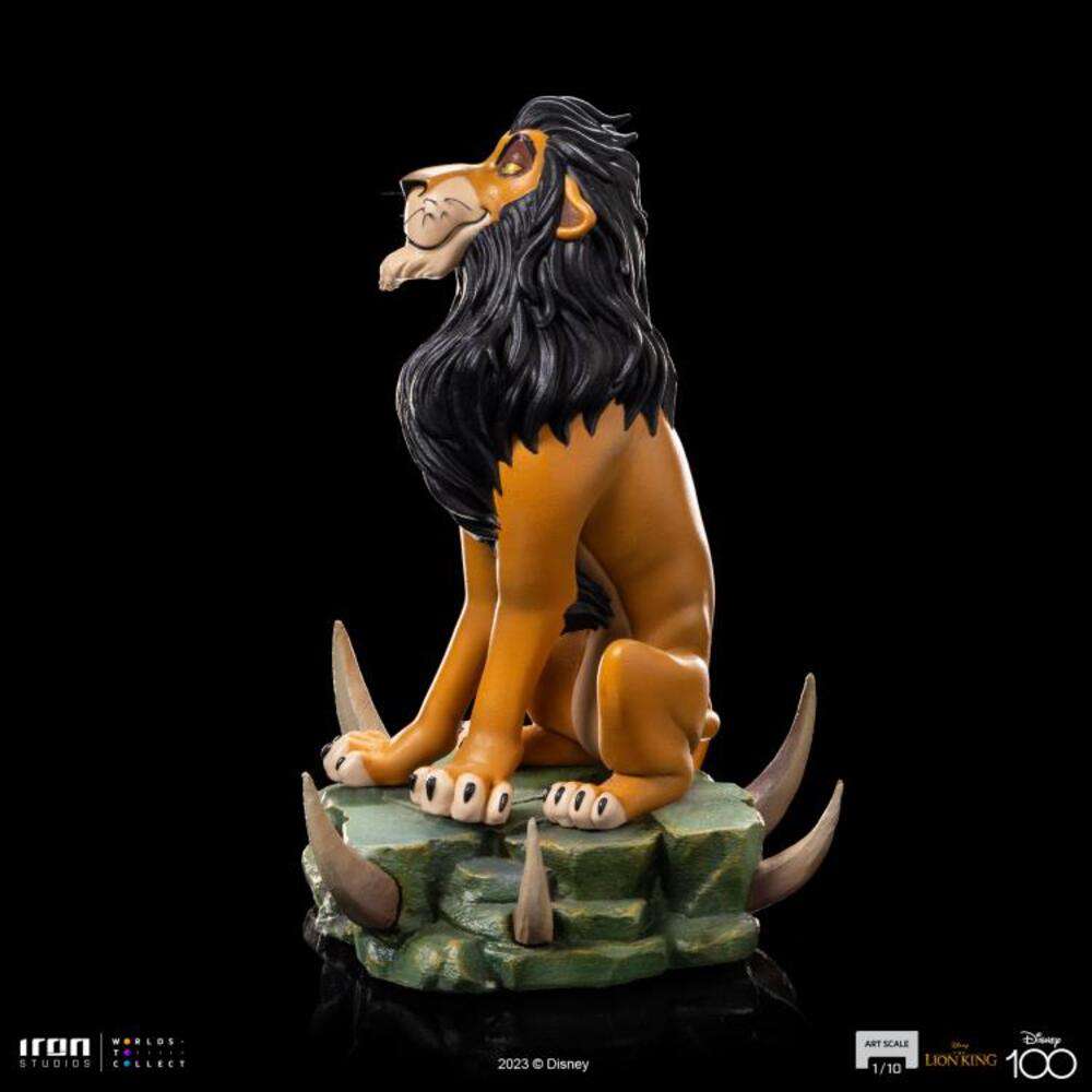 IRON STUDIOS LION KING SCAR 1/10 STATUA 16 cm