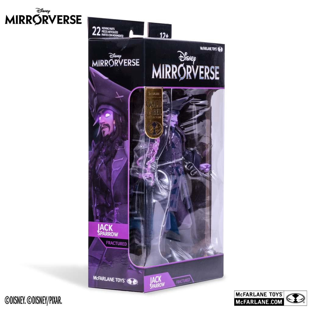 DISNEY MIRROR 7INCH JACK S FRACT AF