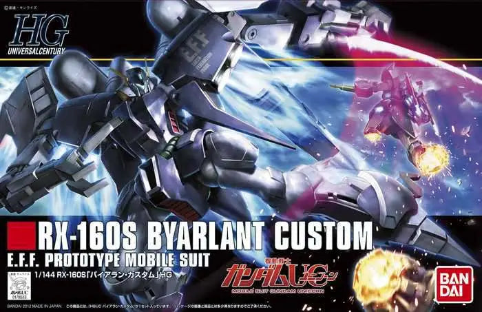BANDAI HGUC BYARLANT CUSTOM 1/144 MODEL KIT