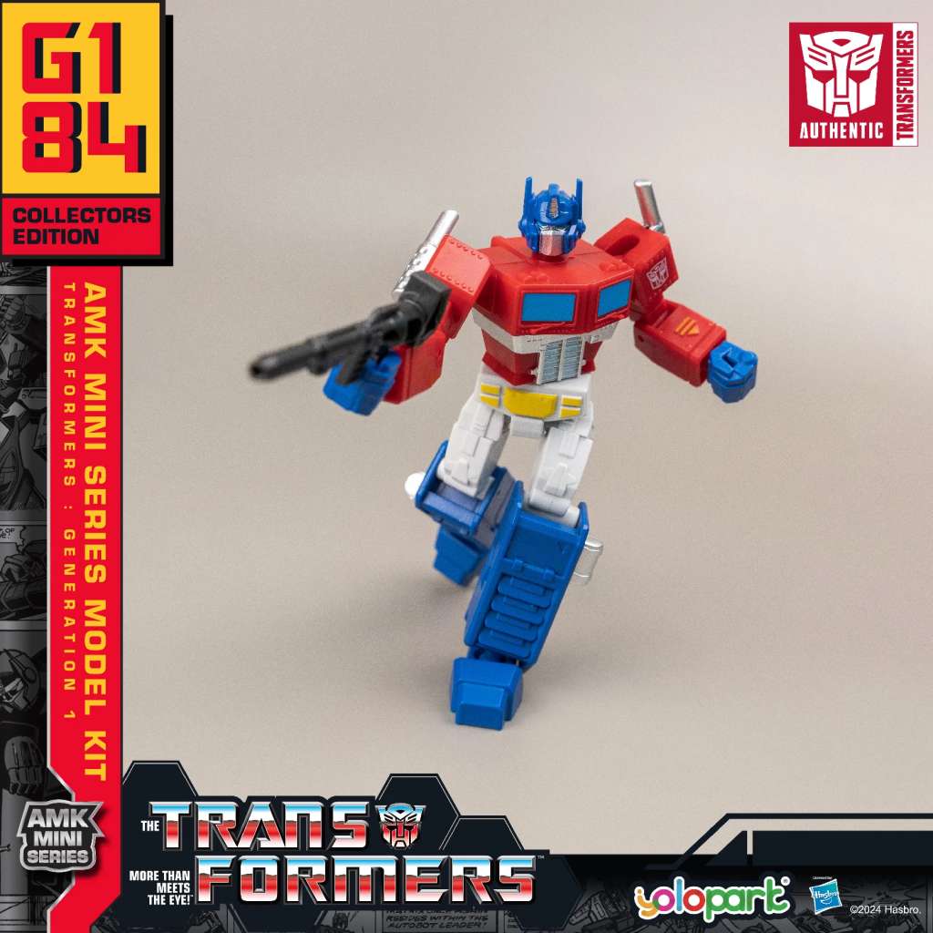 TRANFORMERS GEN ONE OPTI PRIME MINI MK MODEL KIT YOLOPARK