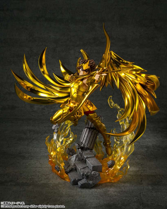 SAINT SEIYA FIGUARTS ZERO METALLIC TOUCH STATUA PEGASUS SAGITTARIUS 25 CM BANDAI