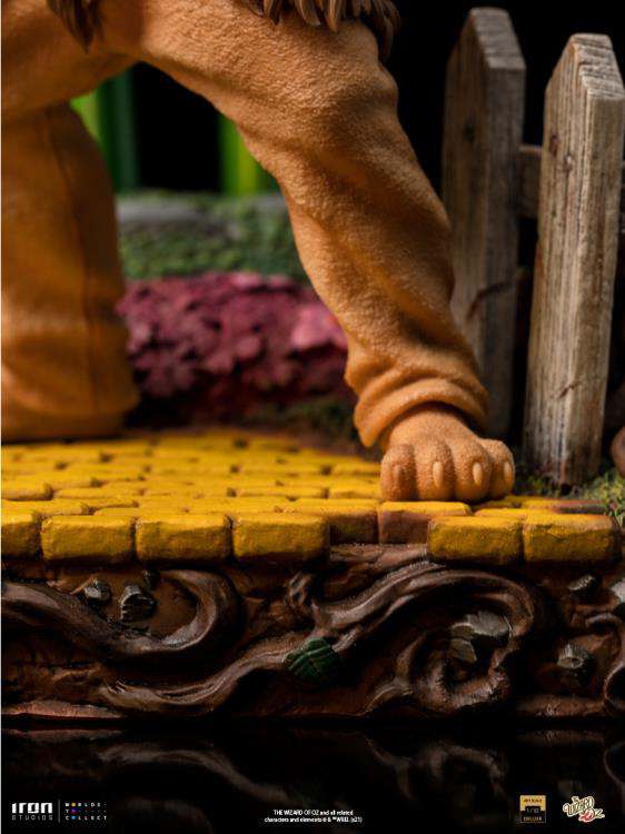 WIZARD OF OZ CROWARD LION 1/10 DLX STAT
