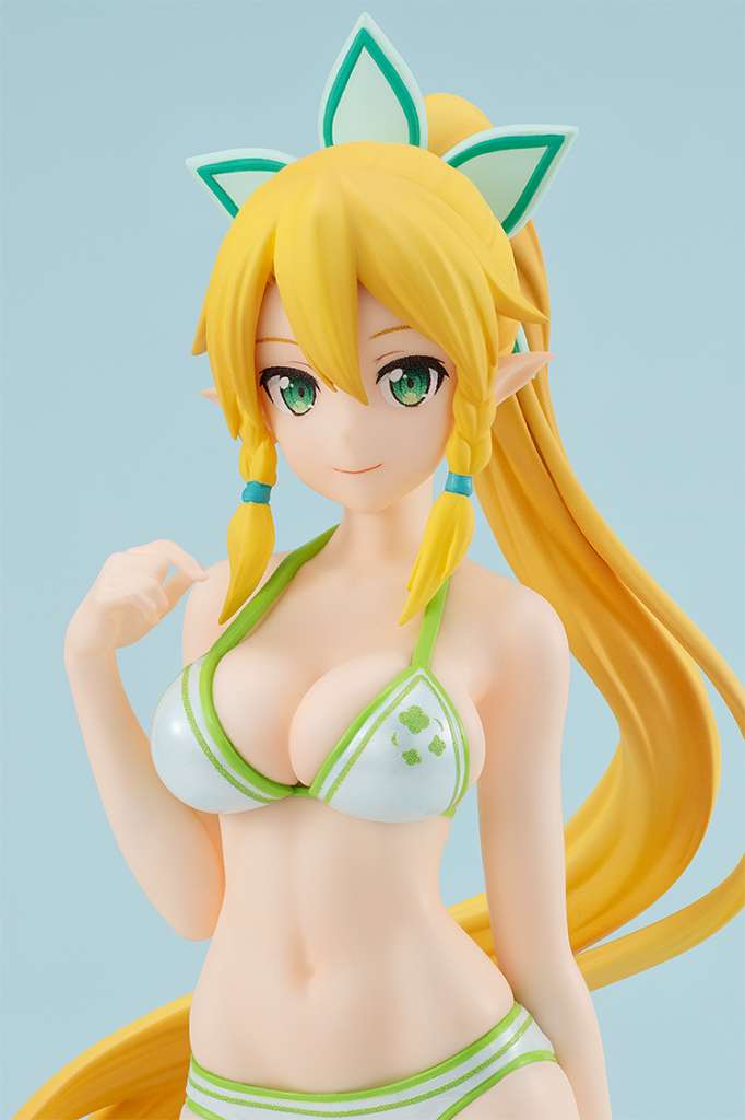 SWORD ART ONLINE PROGRESSIVE: SCHERZO OF DEEP NIGHT POP UP PARADE PVC STATUA BEACH QUEENS LEAFA 17 CM GOOD SMILE COMPANY
