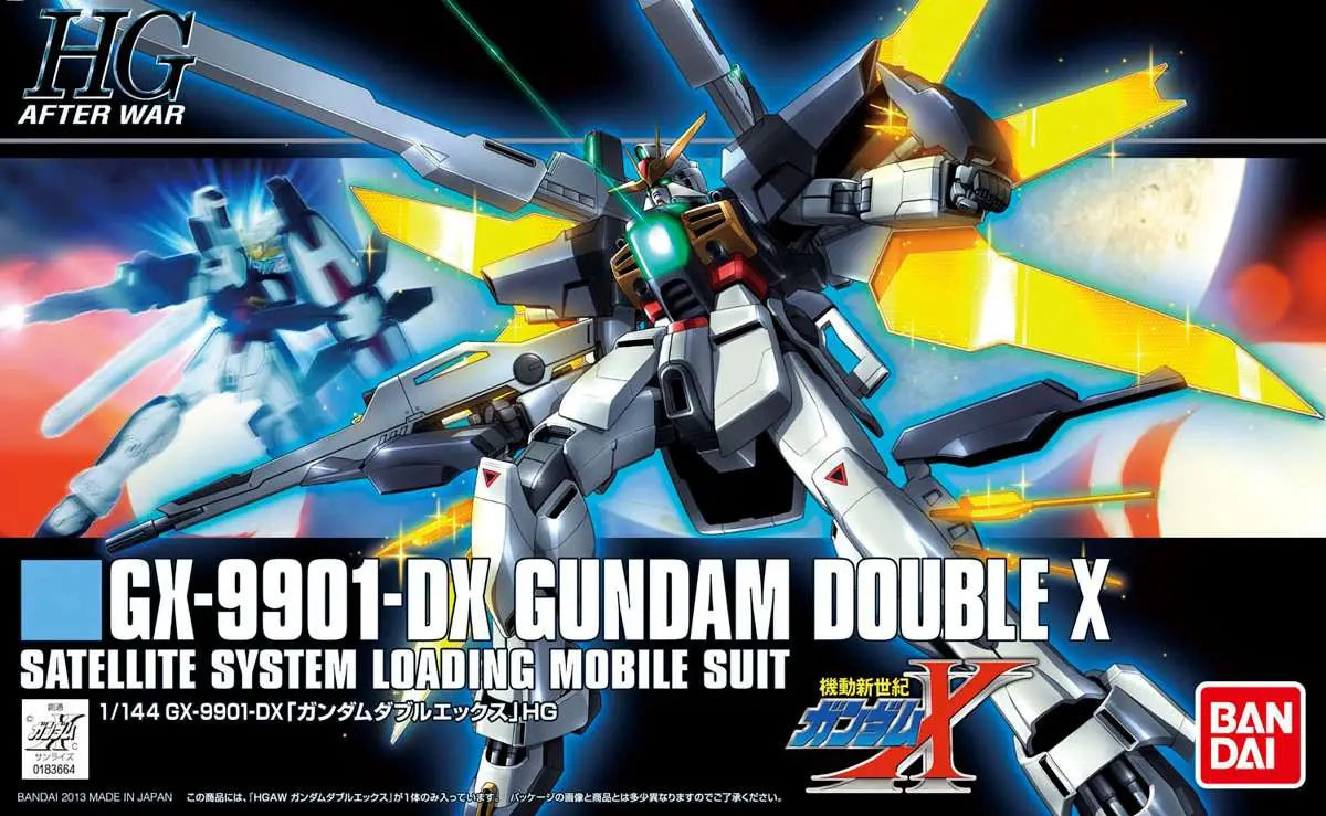 BANDAI - GUNDAM HG AW DOUBLE X 1/144 MODEL KIT 12 cm
