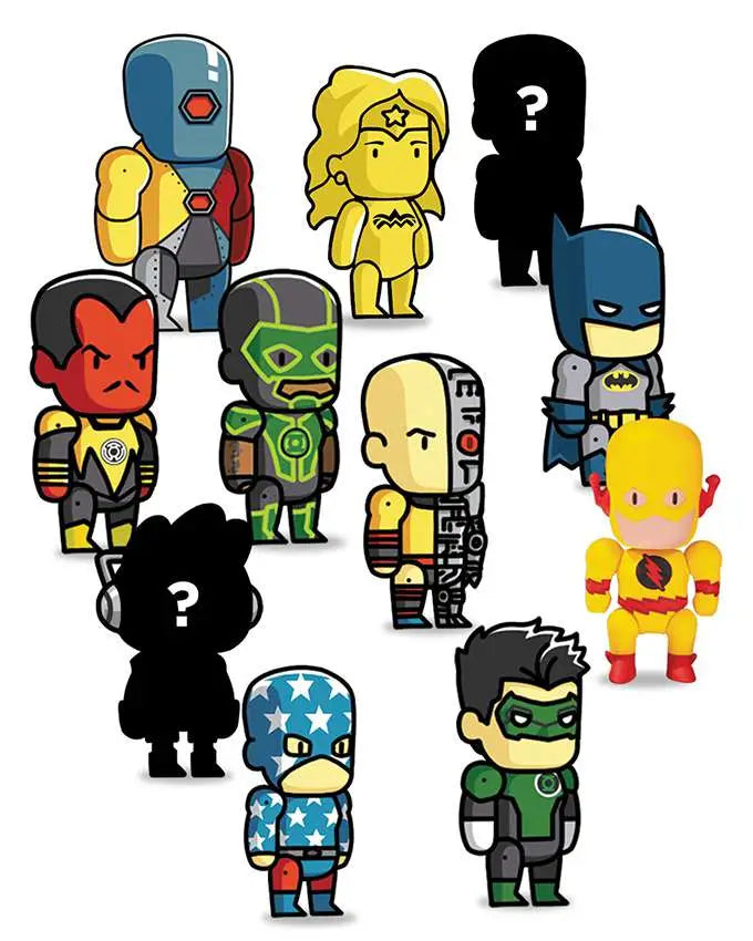 DC DIRECT - DC COMICS SCRIBBLENAUTS UNMASKED S.3 MINI DISP(18) FIGURA