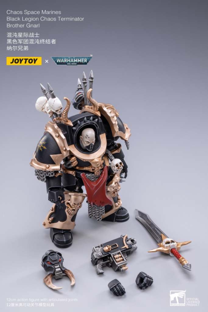 WH40K BLACK LEGION BROTHER GNARL AF 1/18