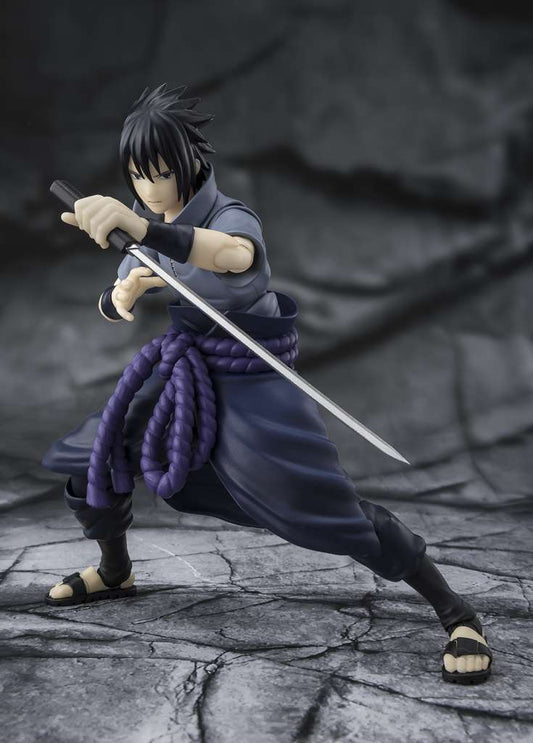 NARUTO SASUKE UCHIHA SOLITAR SHINOBI SHF