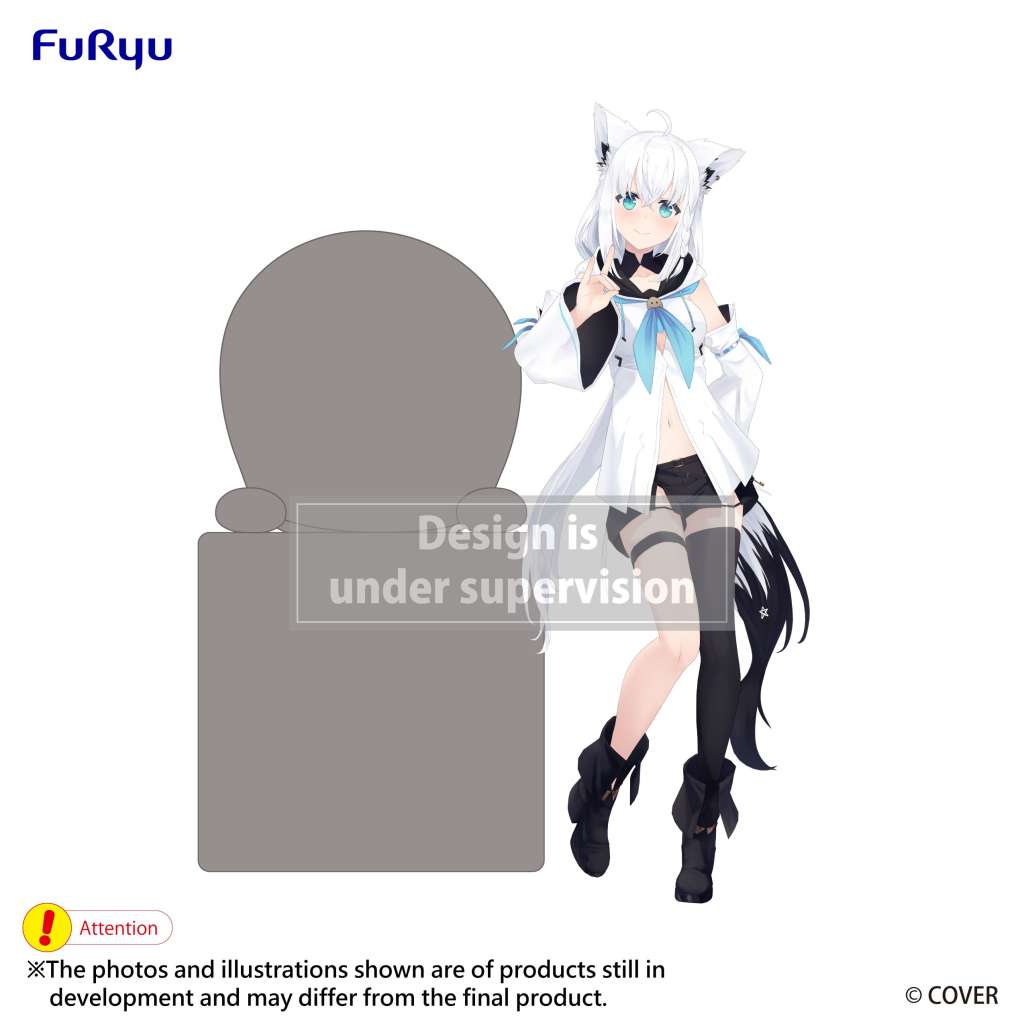 FURYU - HOLOLIVE PRODUCTION SHIRAKAMI FUBUKI HIKKAKE FIGURA 10 cm