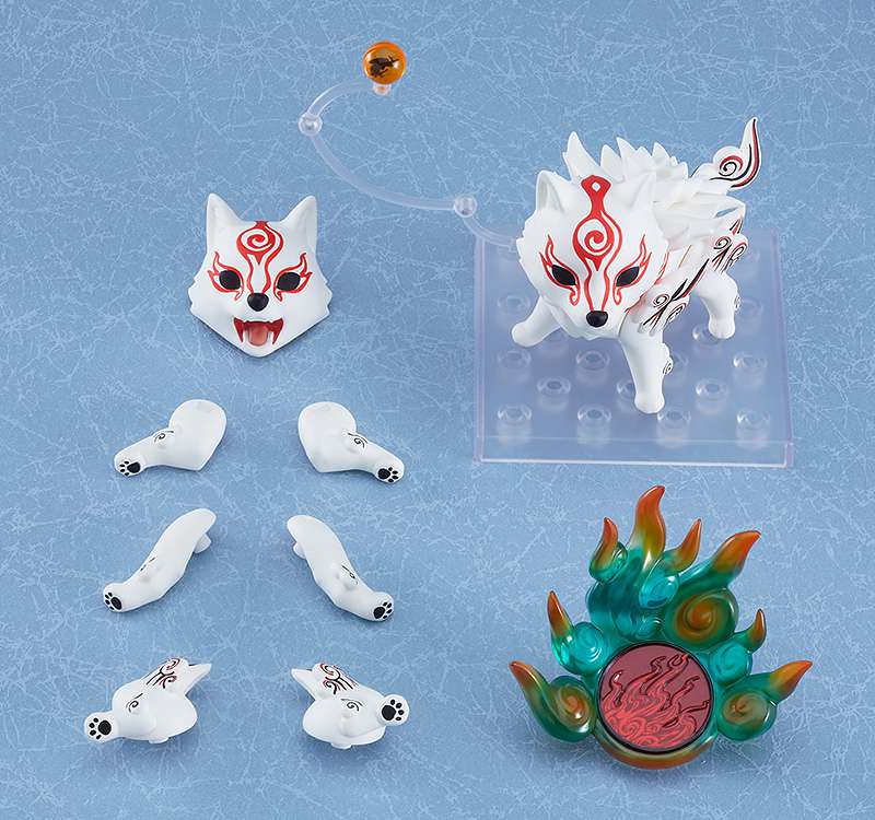 MAX FACTORY NENDOROID OKAMI SHIRANUI MINI FIGURA 10 cm