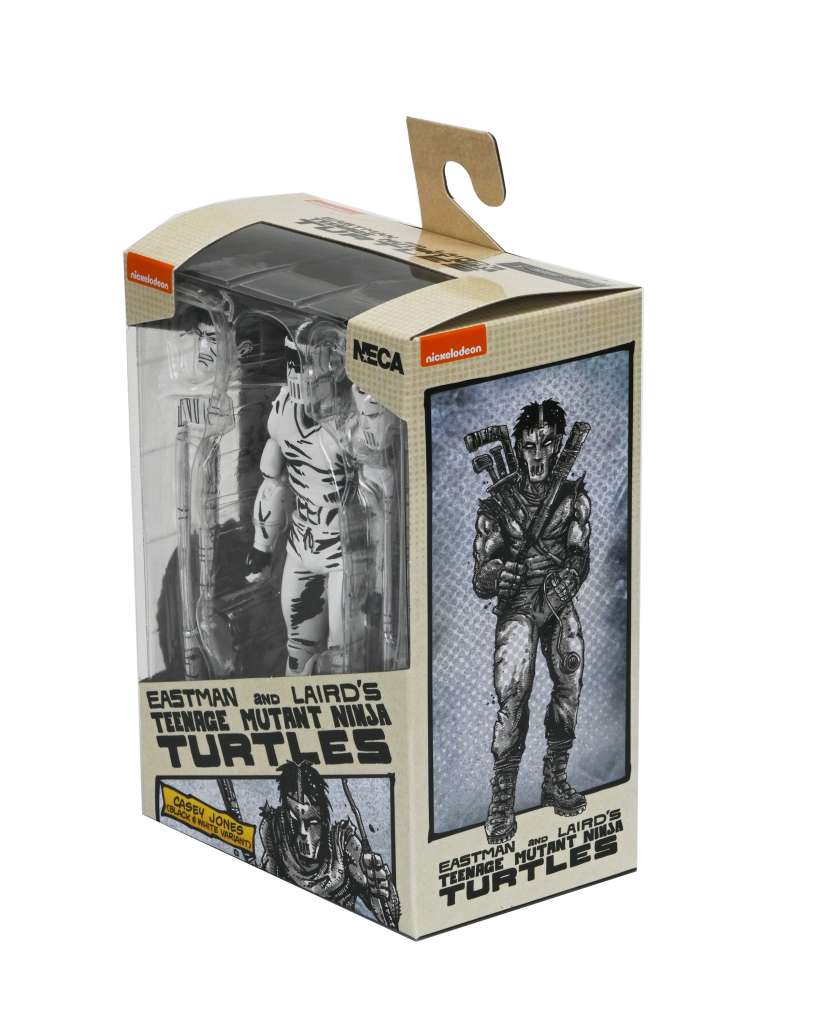 TMNT MIRAGE COMICS CASEY JONES B&W ACTION FIGURE