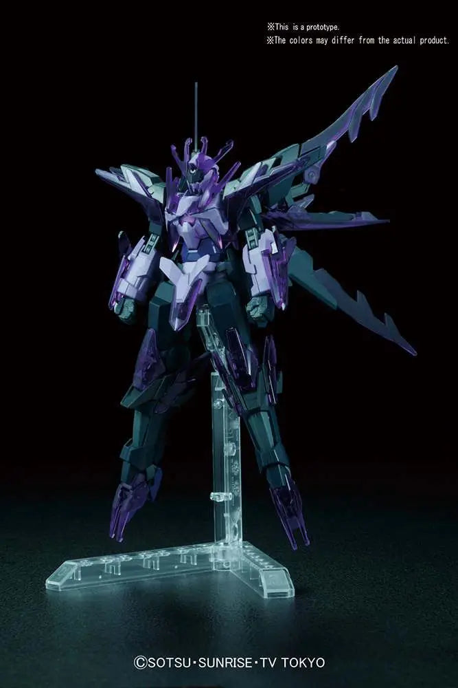BANDAI - GUNDAM HG TRANSIENT GLACIER 1/144 MODEL KIT 13 cm