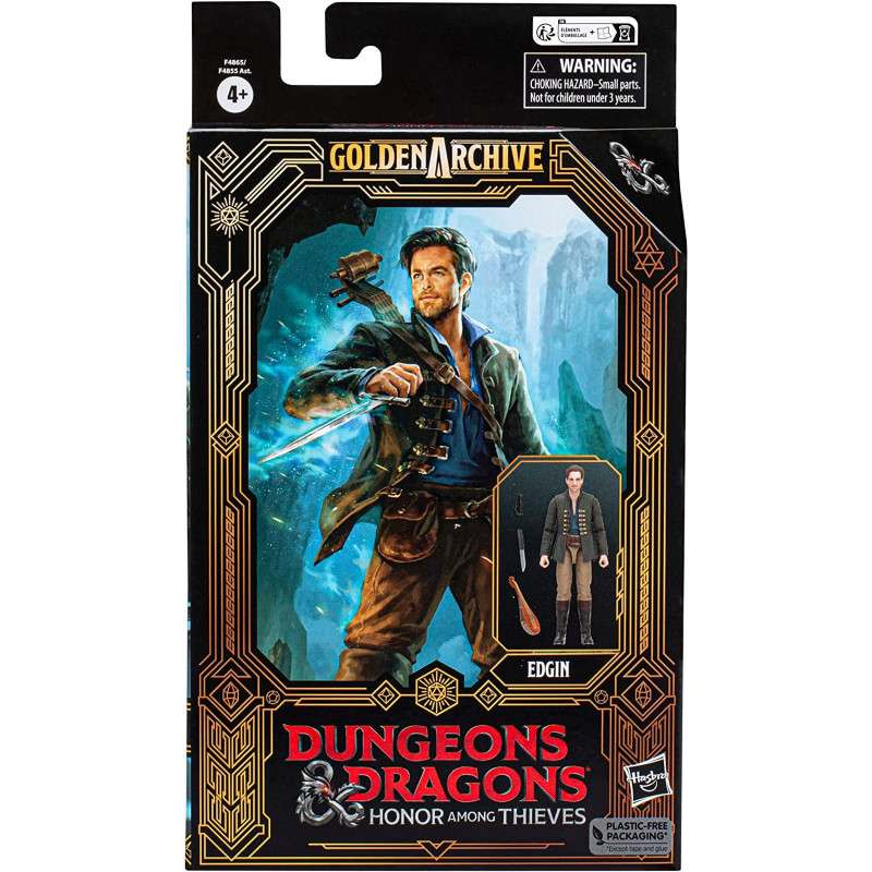 HASBRO DUNGEONS & DRAGONS GA HAT EDGIN AF ACTION FIGURE
