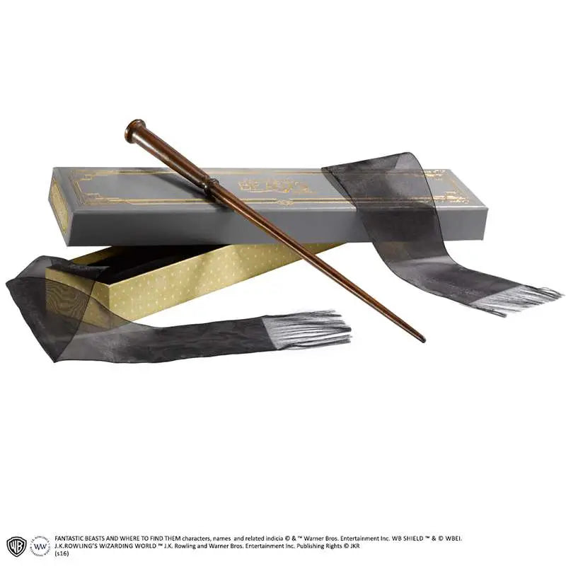 NOBLE COLLECTIONS HP FB WAND PORPENTINA GOLDSTEIN 5624 REPLICA 36 cm