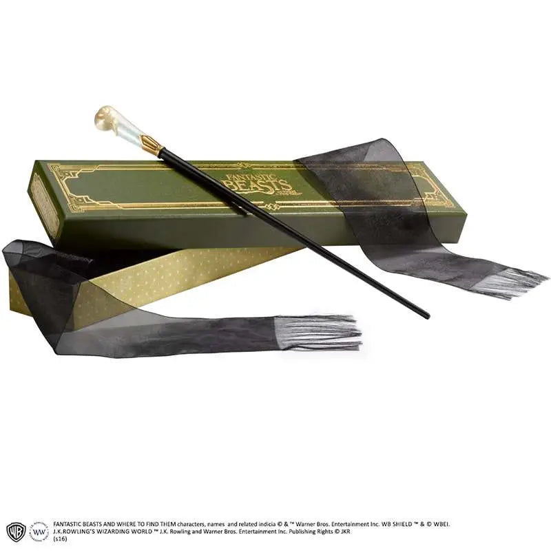NOBLE COLLECTIONS HP FB WAND QUEENIE GOLDSTEIN 5626 REPLICA 36 cm