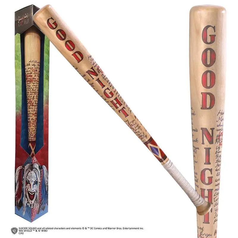 NOBLE COLLECTIONS SUICIDE SQUAD HARLEY QUINN BASEBALL BAT REPLICA 78 cm