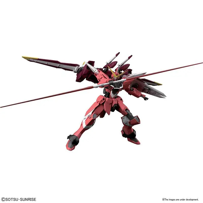 BANDAI - GUNDAM MG JUSTICE 2.0 1/100 MODEL KIT 18 cm