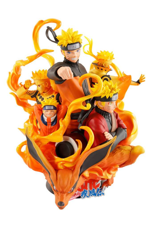 NARUTO SHIPPUDEN PUCHIRAMA DX MINI STATUA PVC NARUTO SPECIAL 15 CM MEGAHOUSE