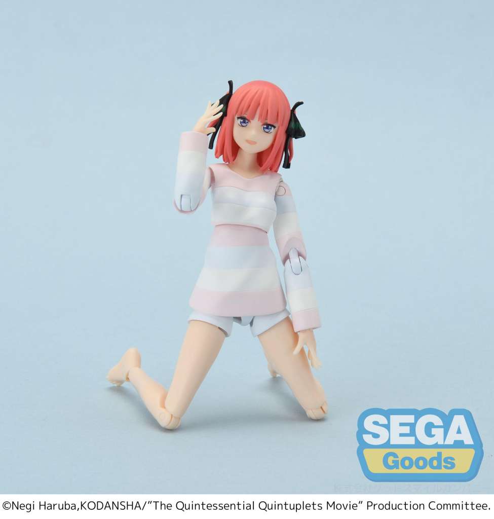 SEGA QUINTESSENTIAL QUINTUP NINO MOVINGOOD AF ACTION FIGURE 15 cm