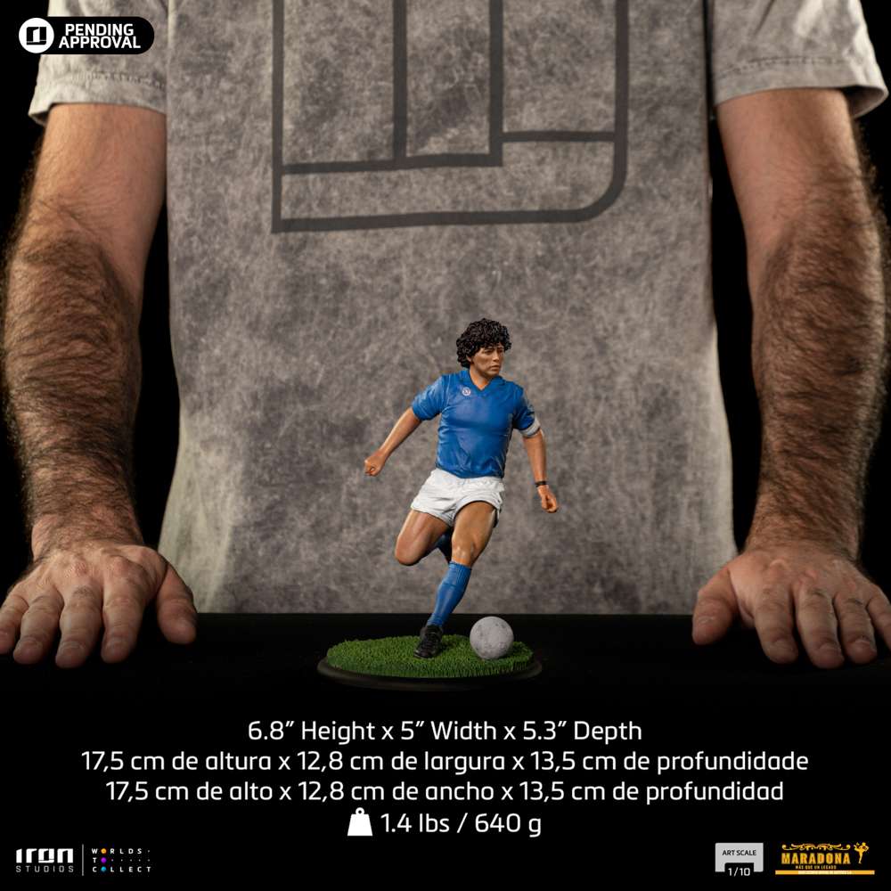 DIEGO ARMANDO MARADONA 1/10 STATUE