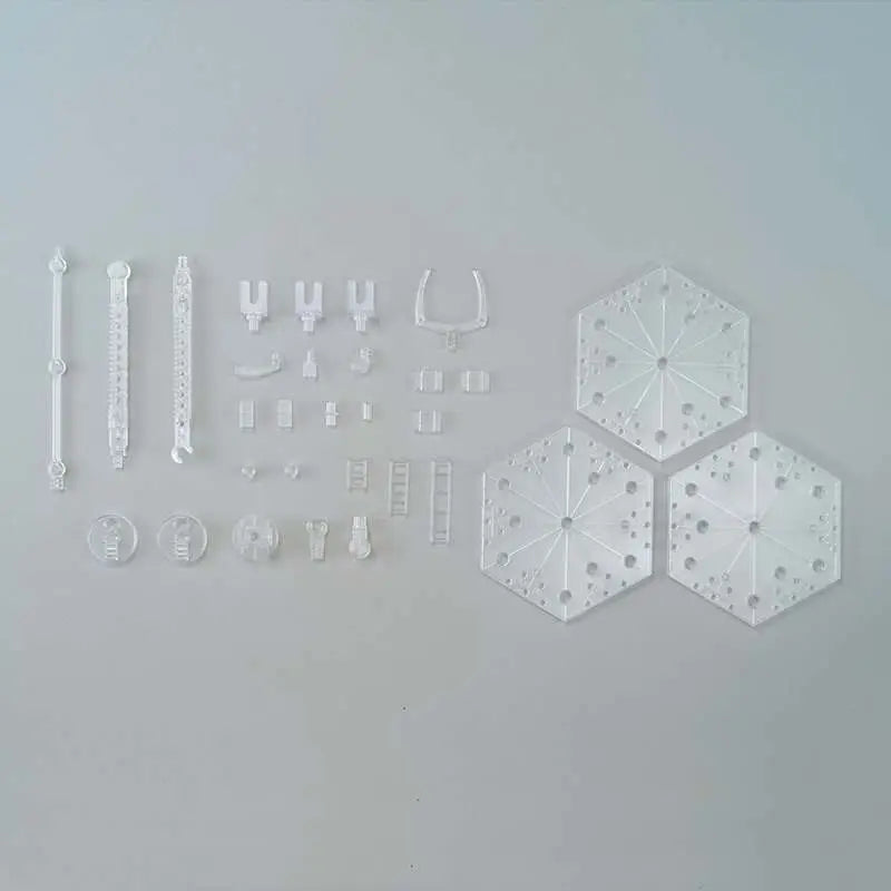 BANDAI ACTION BASE 4 CLEAR MODEL KIT